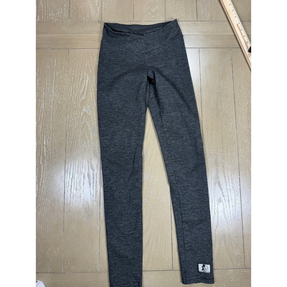 Celestial Bodiez Leggings Small Charcoal Gray Booty Scrunch V-Front V-Back